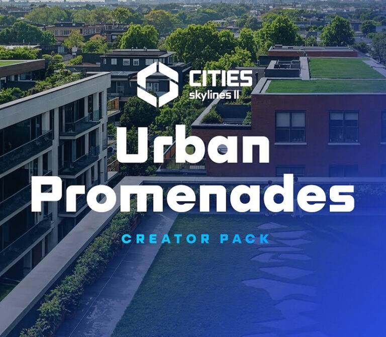 Cities: Skylines II - Creator Pack: Urban Promenades