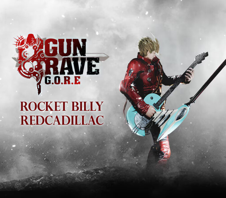 Gungrave G.O.R.E - Rocket Billy Red Cadillac