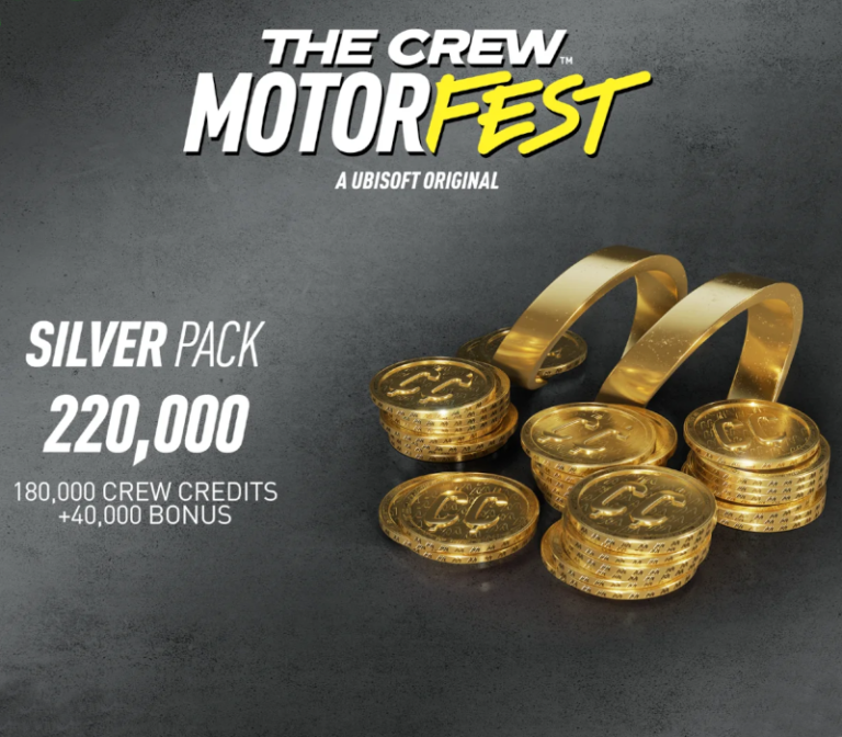 The Crew Motorfest VC Silver Pack - 220,000 Crew Credits
