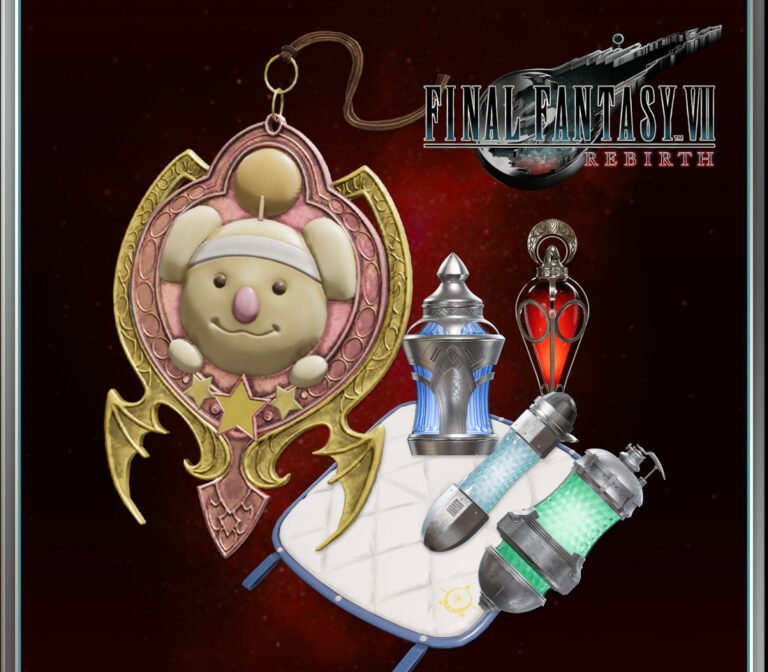 Final Fantasy VII Rebirth - Kupo Charm & Survival Set