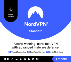 NordVPN Standard (1 Month / 10 Devices)