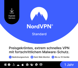NordVPN Standard DE (1 Year / 10 Devices)