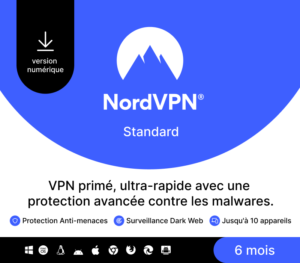 NordVPN Standard FR (6 Months / 10 Devices)