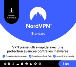 NordVPN Standard FR (1 Year / 10 Devices)