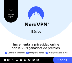 NordVPN Basic ES (2 Years / 10 Devices)