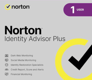 Norton Identity Advisor Plus (1 Year / 1 User) (UK)