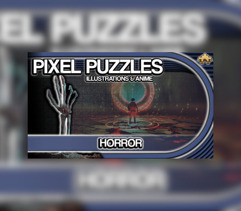 Pixel Puzzles Illustrations & Anime - Jigsaw Pack: Horror