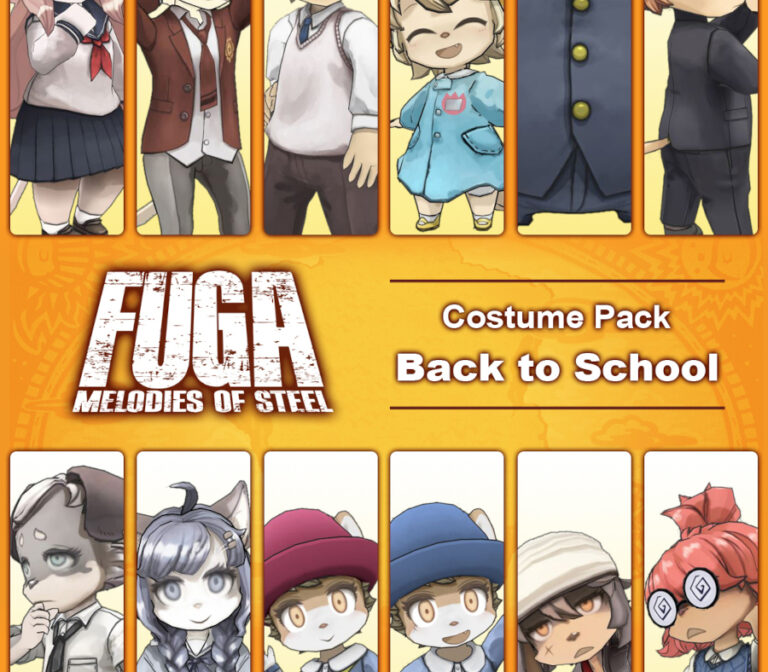 Fuga: Melodies of Steel - Back to School Costume Pack