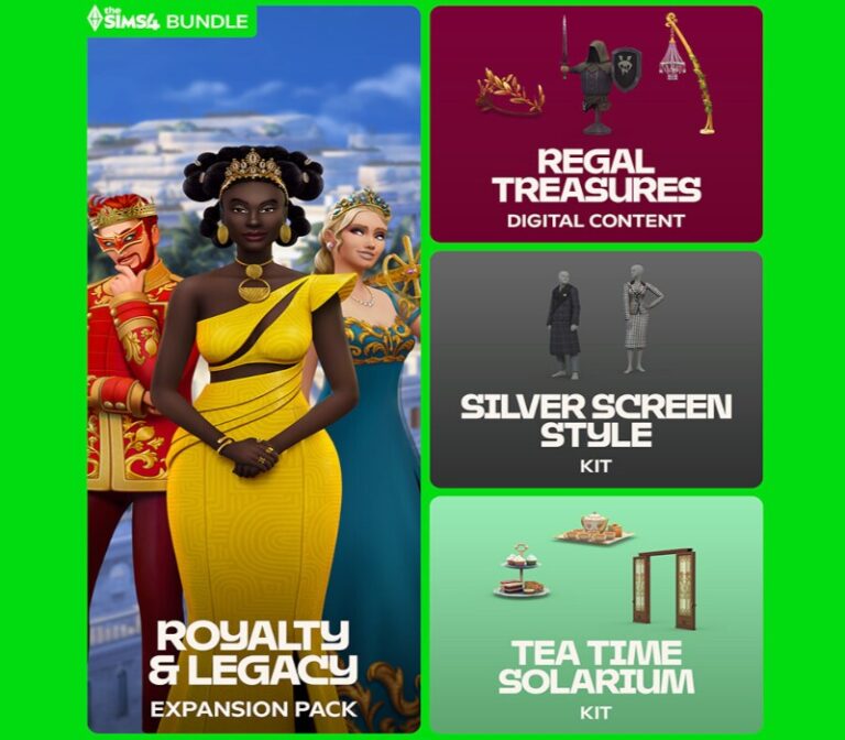 The Sims 4 - Royalty & Legacy Grand Bundle
