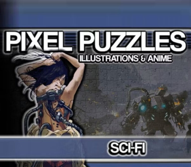 Pixel Puzzles Illustrations & Anime - Jigsaw Pack: Sci-Fi