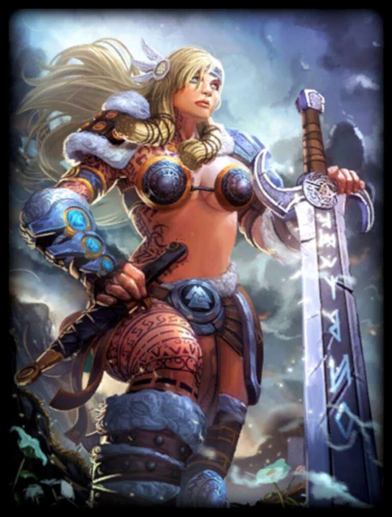 SMITE - Freya & Pixel Buster Skin