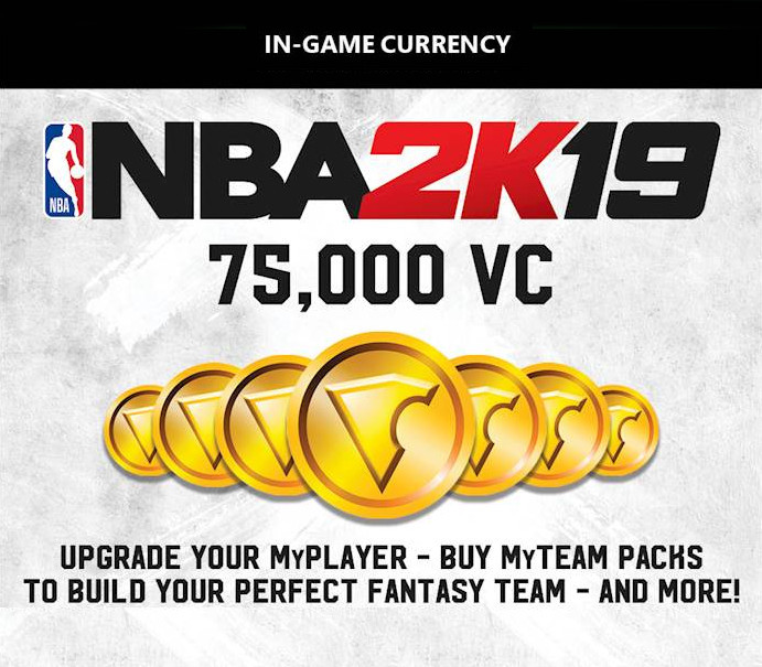 NBA 2K19 - 75,000 VC Pack
