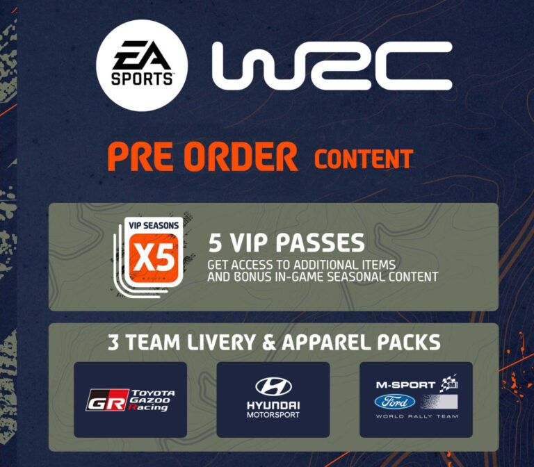 EA Sports WRC 23 - Pre-Order Bonus
