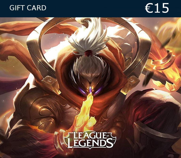 League of Legends 15 EUR Prepaid RP Card
