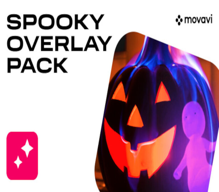 Movavi Video Editor Plus 2022 - Spooky Overlay Pack