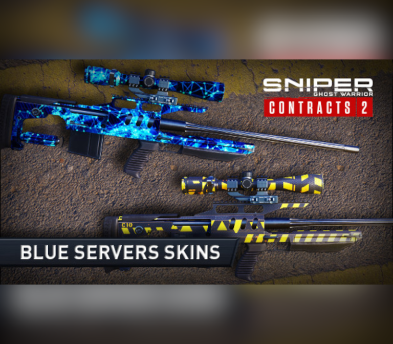 Sniper Ghost Warrior Contracts 2 - Blue Servers Skins