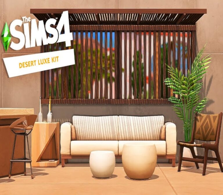 The Sims 4 - Desert Luxe Kit