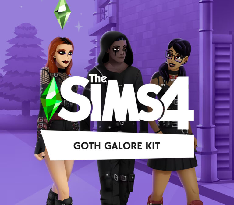 The Sims 4 - Goth Galore Kit