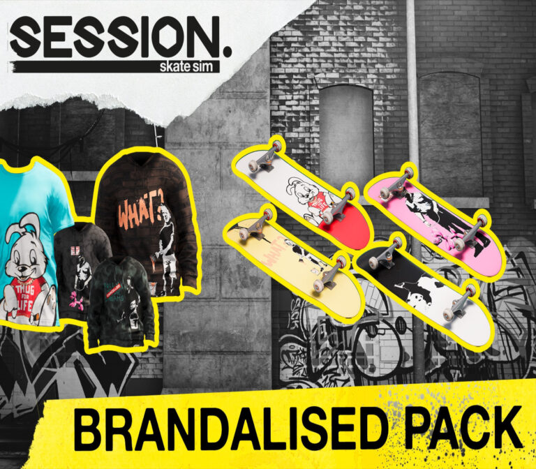 Session: Skate Sim - Brandalised Pack