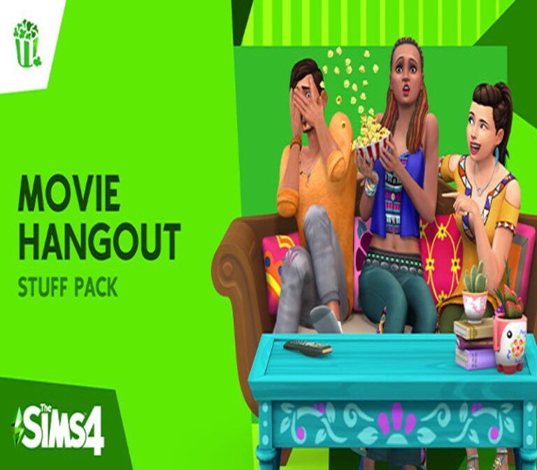 The Sims 4 - Movie Hangout Stuff