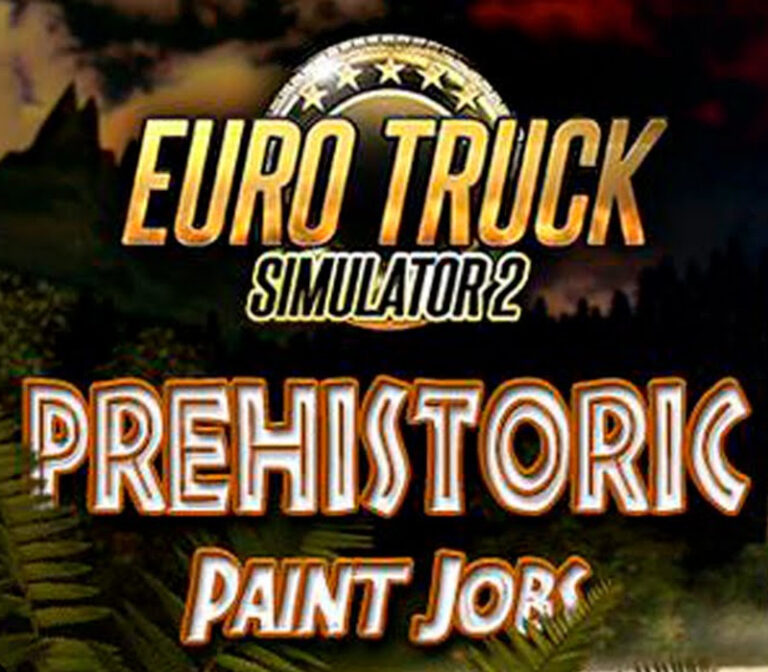 Euro Truck Simulator 2 - Prehistoric Paint Jobs Pack