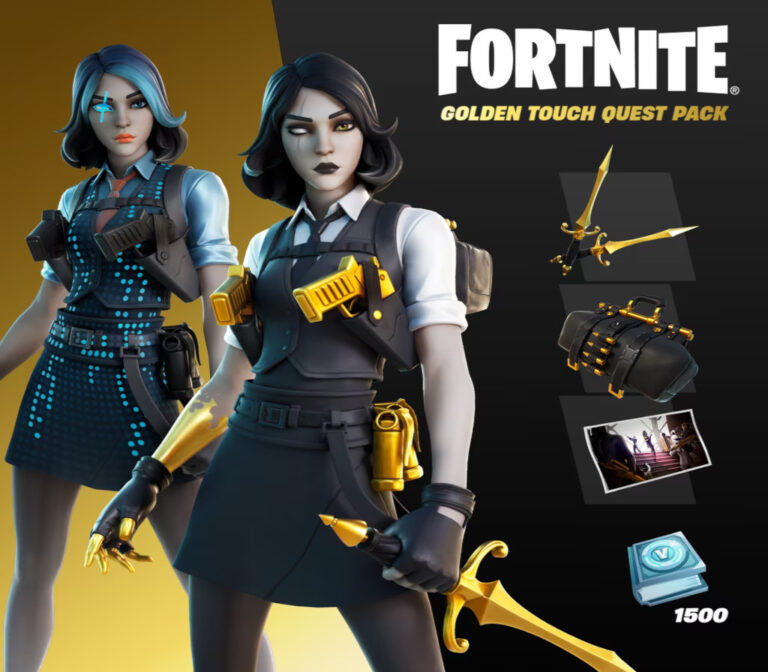 Fortnite - Golden Touch Quest Pack DLC ZA