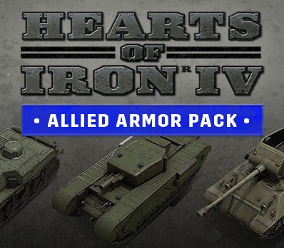 Hearts of Iron IV - Allied Armor Pack