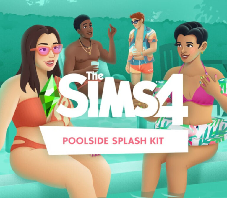 The Sims 4 - Poolside Splash Kit