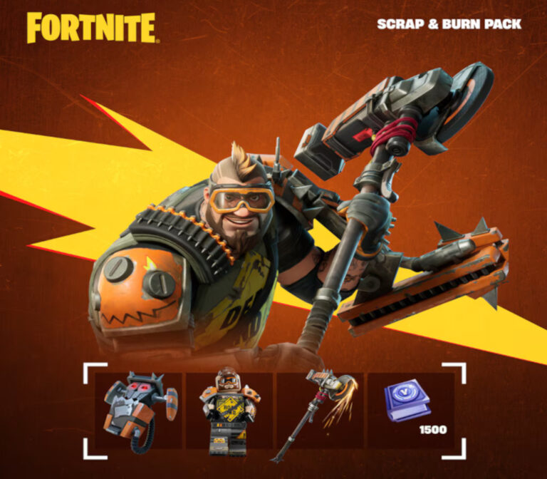 Fortnite - Scrap & Burn Pack DLC AU