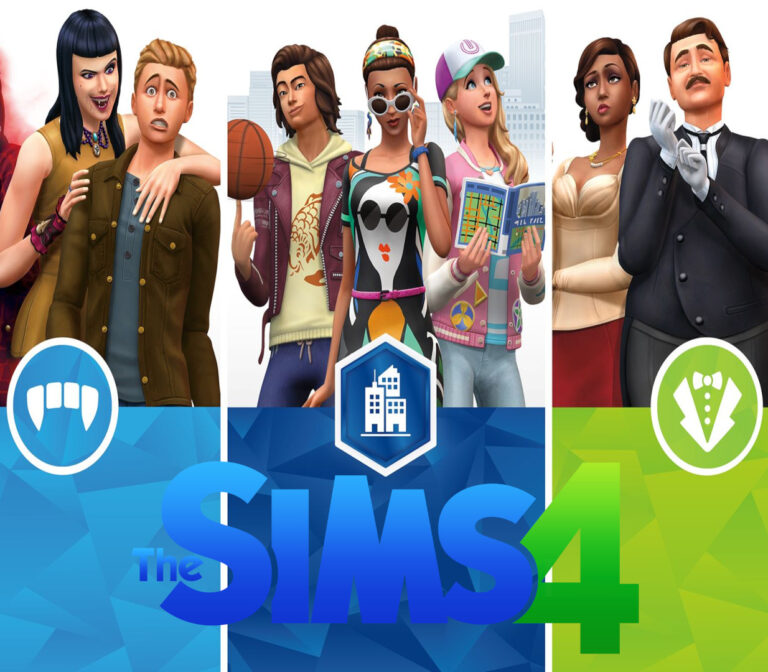 The Sims 4 - City Living + Vampires + Vintage Glamour DLC Bundle