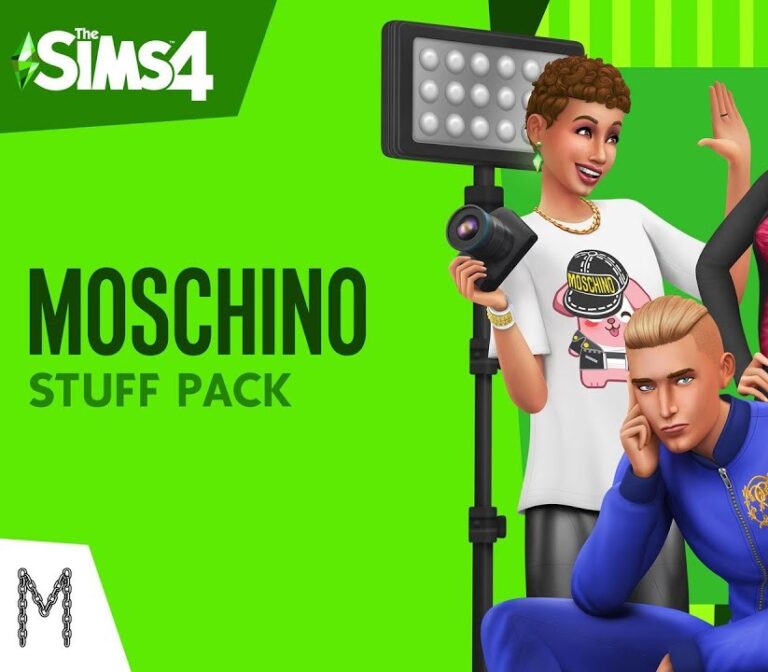The Sims 4 - Moschino Stuff